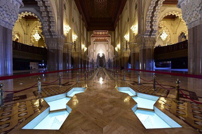Experience Morocco’s beauty at the Hassan II Mosque