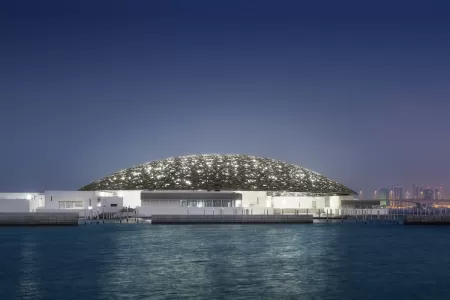 The Louvre Museum in Abu Dhabi