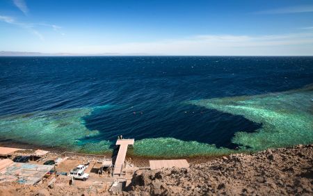 Blue Hole in Dahab