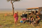 Wildlife viewing during a 3-day Masai Mara Safari in the heart of Kenya’s savannah.