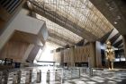 Exploring the Grand Egyptian Museum in Cairo on 8-day Easter Trip: Cairo and Nile Cruise