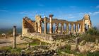 Morocco adventure tours include Volubilis ruins