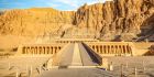 Admire the majestic Temple of Hatshepsut in Luxor included in your Egypt and Jordan travel itinerary.