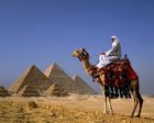 Pyramids of Giza in Cairo, included in 8-Days Cairo and Nile Cruise by Train