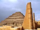 Saqqara Step Pyramid in escorted tours to Egypt from USA