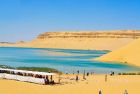 Scenic view of Lake Qarun on El Fayoum and Wadi El Rayan Day Tour From Cairo