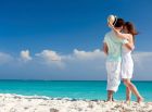 Romantic beaches and crystal clear waters in Hurghada on the Red Sea featured in Egypt Honeymoon Packages.