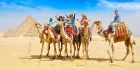 camel ride near Giza pyramids desert Egypt tour experience