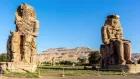 Colossi of Memnon statues in Luxor, Egypt