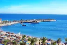 Crystal-clear Red Sea beach in Hurghada