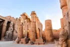 Luxor Temple by night during MS Moon Dance Nile Cruise