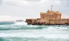 Casablanca cityscape and coastal view in Morocco