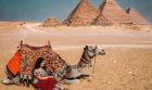 Luxury view of the Giza Pyramids on an 11-Day Egypt tour