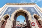 Begin your Moroccan adventure at Bab Boujloud, the iconic Blue Gate of Fez
