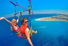 Sharm El Sheikh family tours include exciting parasailing experiences