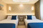 twin bed cabin on Dahabiya