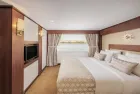 Elegant suite aboard Nile cruise