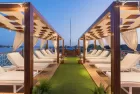 sun deck on Dahabiya Nile cruise