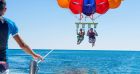 Best Egypt tours include thrilling parasailing experiences