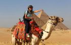 Iconic Pyramids of Giza explored on 5-Days Egypt Tours