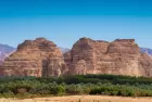 Wadi Deise scenic valley in AlUla visited on 7-day Saudi Arabia tour Saudi tours