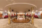 The lounge and bar area of the Magic I Nile Cruise ship