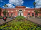 Discover ancient treasures at the Egyptian Museum in Cairo during an 8-day Cairo and Nile Cruise By Train.