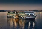 Luxury MS Acamar Nile Cruise gliding gracefully on the Nile