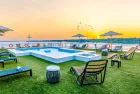 Sun deck overlooking Nile River