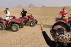 Giza Pyramids desert safari quad bike experience