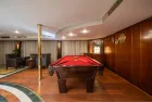 interior lounge area featuring a pool table aboard the Magic I Nile cruise ship