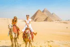 Cairo camel ride pyramids tour Giza experience