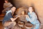 Create traditional pottery on a Morocco adventure tour