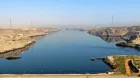 Modern engineering High dam panoramic view
