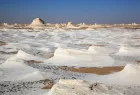 Salt Lakes in Siwa Oasis