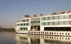 Luxury cruise sailing Nile River