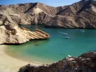 Oman pristine beach relaxation included in 8-day Saudi Trip to Oman