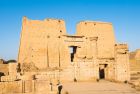 Edfu Temple along the Nile showcasing ancient Egyptian architecture – Egypt and Africa tours