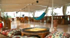 Relaxation lounge onboard Orient Dahabiya Nile Cruise