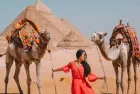 private camel ride tour Giza pyramids Egypt