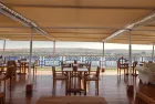 Luxury cruise deck overlooking Nile