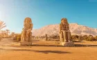 Colossi of Memnon statues in Luxor, part of 6-Day Cairo and Luxor Tour Egypt travel package